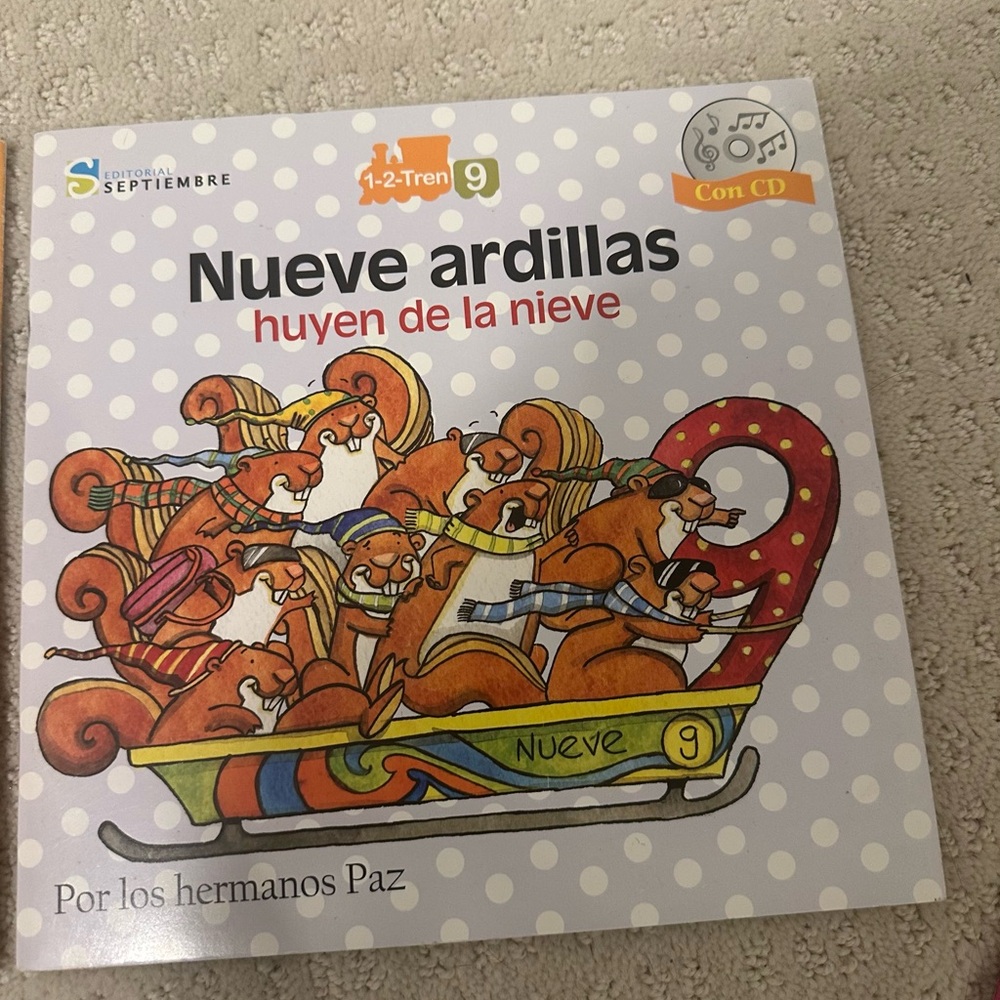 Spanish Books Learning Bundle for Kids W Audio Cd - Picture 10 of 12
